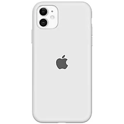 Чохол Silicone Case Full for Apple iPhone 11 White