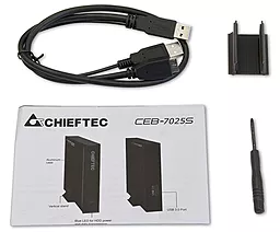 Карман для HDD Chieftec 2.5 USB 3.0 (CEB-7025S) - миниатюра 4