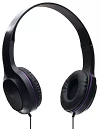 Наушники Hoco W24 Enlighten Black/Purple - миниатюра 4