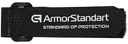 Органайзеры-хомуты для кабелей ArmorStandart Rew Set 3+3 Khaki/Black (ARM58096) - миниатюра 3