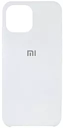 Чехол Epik Silicone Cover (AAA) Xiaomi Mi 11 White