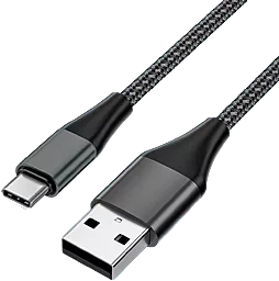 Кабель USB Powermax Basic USB Type-C Cable Black - миниатюра 3