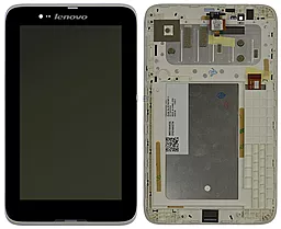 Дисплей для планшета Lenovo IdeaTab A3300 7 + Touchscreen with Frame White