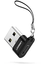 Адаптер-перехідник Ugreen US280 M-F USB 2.0 -> USB Type-C Black