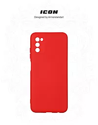 Чехол ArmorStandart ICON Case для Samsung Galaxy A03s  Red (ARM64528) - миниатюра 3