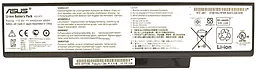 Аккумулятор для ноутбука Asus A32-K72 / 10.8V 4400mAhr / Original Black - миниатюра 2