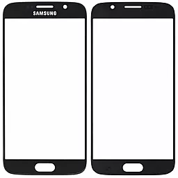 Корпусное стекло дисплея Samsung Galaxy S6 G920F (original) Black