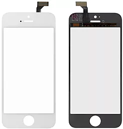 Сенсор (тачскрин) Apple iPhone 5 with frame White