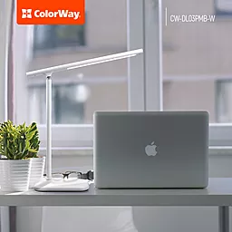 Настольная LED лампа ColorWay Portable Magnet (CW-DL03PMB-W) - миниатюра 7