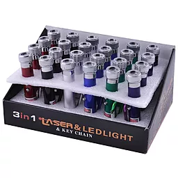 Фонарик Luxury 1831-LED+UV (ультрафиолет) - миниатюра 2