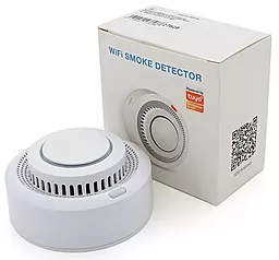 Автономный WiFi датчик дыма с сиреной YOSO Dsmoke WIFI-00 TUYA питание ААА 2 шт.