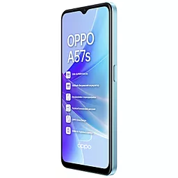 Смартфон Oppo A57s 4/64GB Sky Blue (OFCPH2385_BLUE) - миниатюра 4