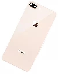 Задняя крышка корпуса Apple iPhone 8 Plus со стеклом камеры Gold - миниатюра 2