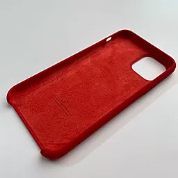 Чохол Silicone Case для Apple iPhone 11 Pro Max Red - мініатюра 4