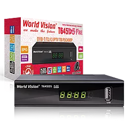 Цифровой тюнер Т2 World Vision T645D5 - миниатюра 3