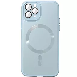 Чохол Epik TPU+Glass Sapphire Midnight with MagSafe для Apple iPhone 11 Pro Max Blue