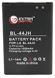 Аккумулятор LG P700 Optimus L7 / BL-44JH / BML6243 (1550 mAh) ExtraDigital