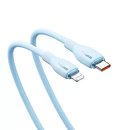 Kабель USB PD Baseus Pudding Series 20W 3A 1.2M USB Type-C - Lightning Cable Blue - мініатюра 3