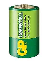 Батарейки GP D / 13G / R20P Greencell 1шт 1.5 V