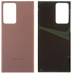 Задняя крышка корпуса Samsung Galaxy Note 20 Ultra N985 / Galaxy Note 20 Ultra 5G N986 Mystic Bronze