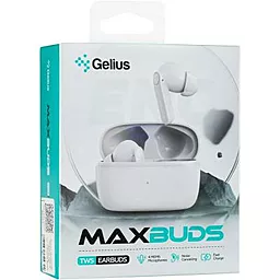 Наушники Gelius MaxBuds GP-TWS025 White - миниатюра 17