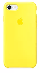 Чехол Silicone Case для Apple iPhone 7, iPhone 8 Yellow