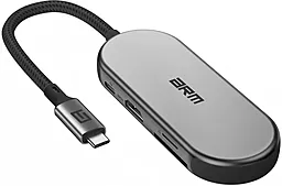 Мультипортовый USB Type-C хаб ArmorStandart 7-in-1 grey (ARM69365) - миниатюра 2