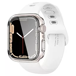 Чехол Spigen для Apple Watch 7 (45mm) — Ultra Hybrid, Crystal Clear (ACS04180)