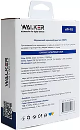 Сетевое зарядное устройство Walker WH-65 65w GaN PD USB-C ports fast charger white - миниатюра 8