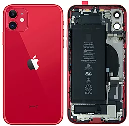 Корпус для Apple iPhone 11 full kit Original - знятий з телефону Red
