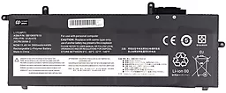 Акумулятор для ноутбука Lenovo ThinkPad X280 01AV470 / 11.4V 3900mAh / NB481705 PowerPlant