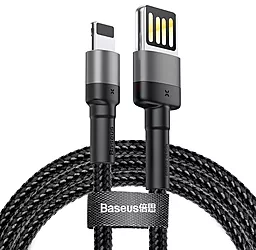 Кабель USB Baseus Cafule Special Edition 2M Lightning Cable Grey (CALKLF-HG1)
