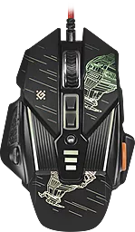 Компьютерная мышка Defender sTarx GM-390L (52390) Black - миниатюра 2