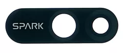 Стекло камеры Tecno Spark 4 Lite без рамки Black