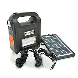 Фонарик Solar Light RT910BT (Радио, Bluetooth, встроенный аккумулятор, 3 лампочки, USB) - миниатюра 2