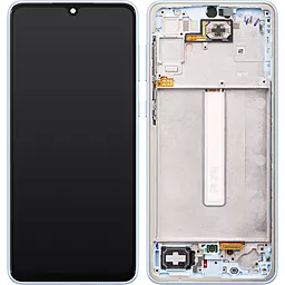 Дисплей Samsung Galaxy A33 A336 з тачскріном і рамкою, (TFT), Blue