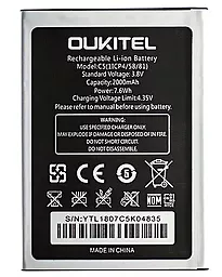 Аккумулятор Oukitel C5 Pro (2000 mAh) 12 мес. гарантии - миниатюра 2