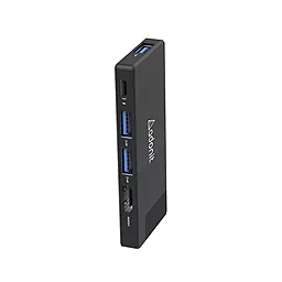 Мультипортовый USB Type-C хаб (концентратор) Adonit Nest 5-in-1 Hub Black (3182-17-07-A) - миниатюра 3