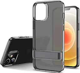 Чехол ESR Air Shield Boost (Metal Kickstand) Apple iPhone 12 Mini Black (3C01201120101) - миниатюра 3