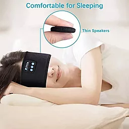 Аудио повязка Wireless Bluetooth Headset Sport Sleep Headband 5.0 - миниатюра 4