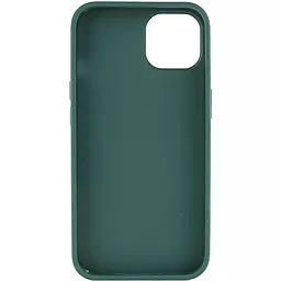 Чехол Epik TPU Bonbon Metal Style для Apple iPhone 14 Army Green - миниатюра 3