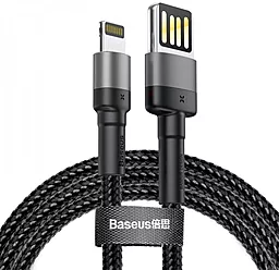 Кабель USB Baseus Cafule Lightning Cable Grey/Black (CALKLF-GG1)