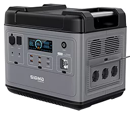 Зарядная станция Sigma X-power 2000Wh 4000W Grey (SI625APS) - миниатюра 2
