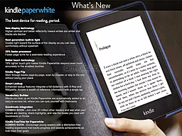 Электронная книга Amazon Kindle Paperwhite 6th Gen. Black (Refurbished) - миниатюра 4