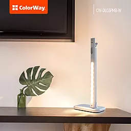 Настольная LED лампа ColorWay Portable Magnet (CW-DL03PMB-W) - миниатюра 8