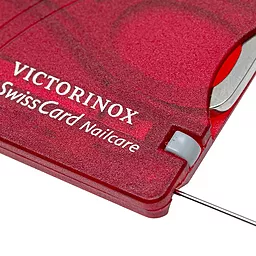 Мультитул Victorinox Swisscard Nailcare (0.7240.T) Red - миниатюра 4