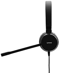 Наушники Lenovo Pro Stereo Wired VOIP Headset Black (4XD0S92991) - миниатюра 2