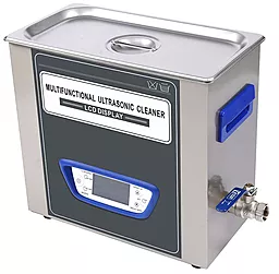 Ультразвукова ванна Jeken TUC-65 (6.5Л, 180Вт, 40кГц, підігрів до 60℃, дегазація рідини, регулювання потужності, таймер 1-99хв.)