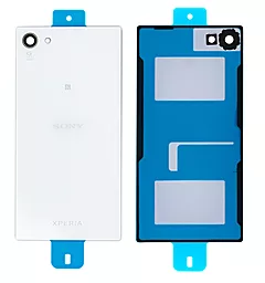 Задняя крышка корпуса Sony Xperia Z5 Compact Mini E5803 / E5823 со стеклом камеры Original White