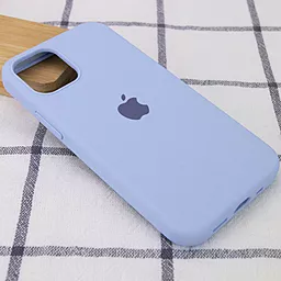 Чехол Silicone Case Full для Apple iPhone 15 Pro Max Lilac Blue - миниатюра 2